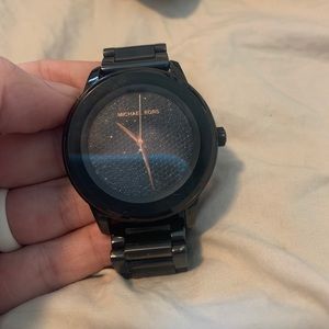 All black Michael kors watch